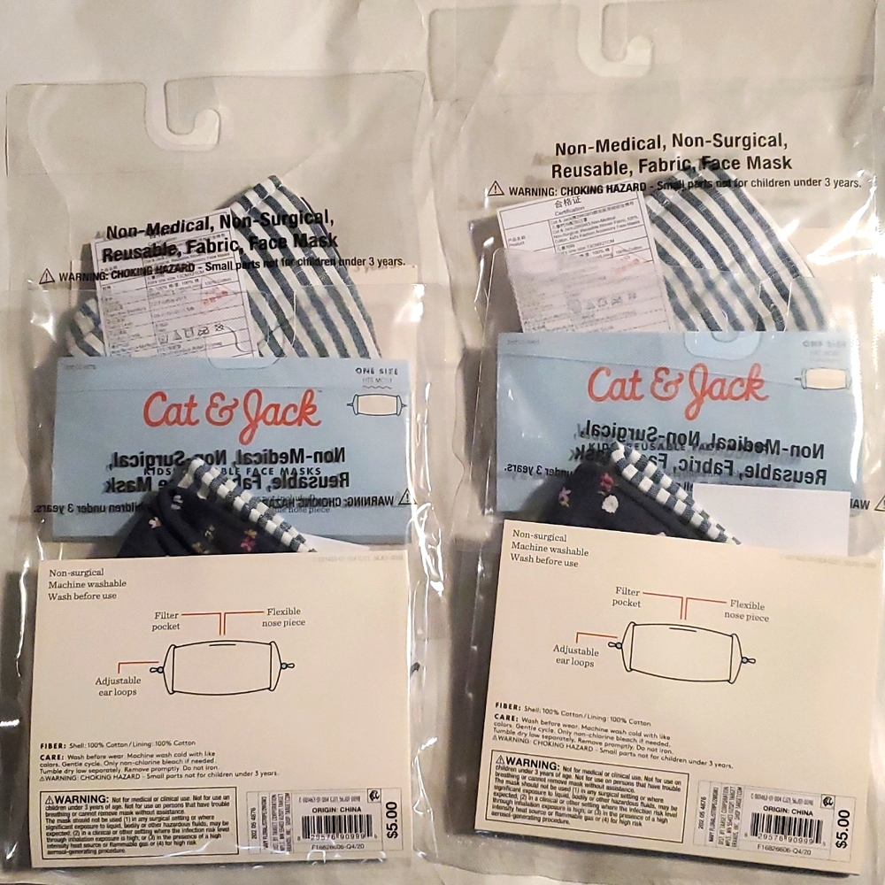 Cat & Jack Kids' Masks 8